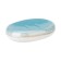 Soap dish, 10.5x13.5x3.5 cm, blue color