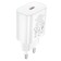 Network charger Hoco N22, 1 Type-C, 25 W, PD + Qc, White