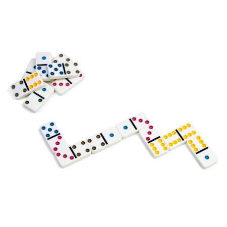 Domino "Khokhloma", 28 pcs, 11 x 19 cm, knuckles 5 x 2.5 cm-1