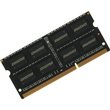 Memory module DDR3 8GB 1600MHz DGMAS31600008D RTL PC3-12800 CL11 SO-Dimm 204-PIN 1.5V Dual Rank