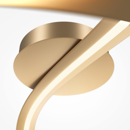 Ceiling light MayToni Mod283CL-L34BS3K, LED, 34 W, 600X580X240 mm, 2040 lm, 3000k, brass-4