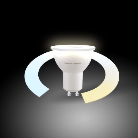 Smart LED lamp Elektrostandard, 50x50x56 mm, 5W, GU10, 500LM, 4200/6500/3300K