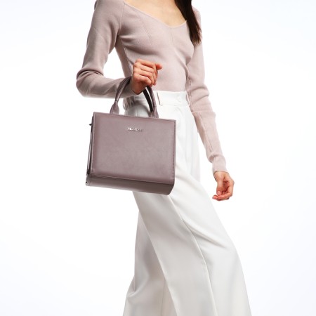 Female Bag Textura, Tout, Middle Size, Cabbage Color-9