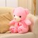 Soft toy "Bear", 45 cm, pink color