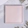 Square Square from gypsum, 10x1.5cm, champagne
