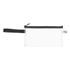 Lightning folder on the zipper format A65, with a pen, water-repellent, 350 md, gray