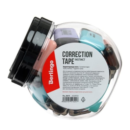 Correcting tape 5mm x 6m Berlingo "Instinct" mix-8