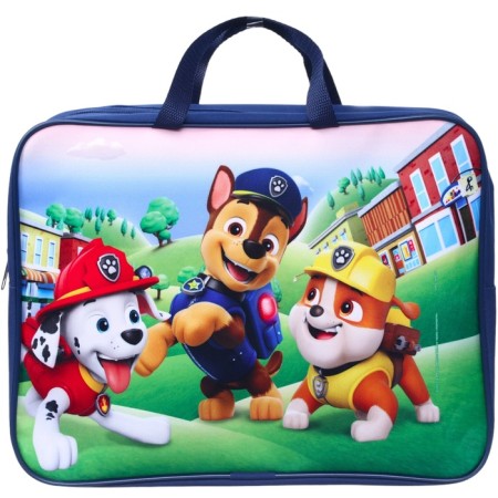 Folder with handles textile A4, 350x270x100 mm, puppy patrol-2