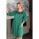 Female dress, size 54, green color
