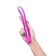 Bilateral phallimitator A-Toys By Toyfa Frica, TPE, Violet Color, 23 cm