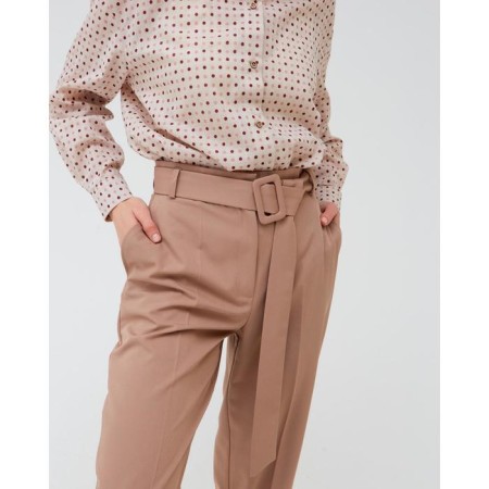 Women's pants minku beige color, rr 48-2