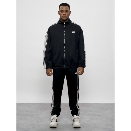 Sports suit men's, size 54, black color-15