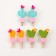 Set of decorative clothespins "Cacti" 6 pcs, felt/tree