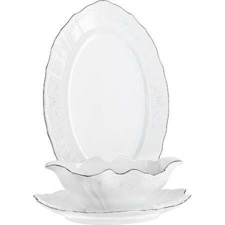 Dining Service 6/25 BERNADOTTE, Decor "Decol, Platinum layering", 25 items-1