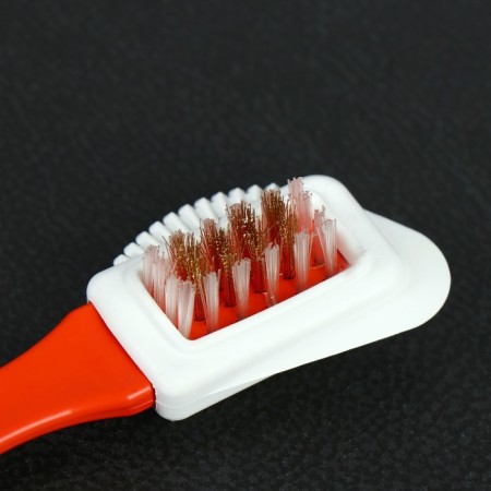 Triple brush for Pregrada suede, nubuk, velor.-5