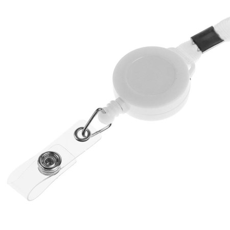 Baiga tape width-9mm, length-85cm with a 40 cm holder and a button loop, gray-1