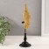 Souvenir Polystone 3D "Caccade on a bit" gold 7.5x7.5x28 cm