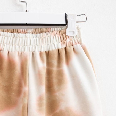 Women's pants Minaku: Casual Collection Beige Color, Rr. 48-5