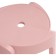 Stool BOVEL Plastic, pink 36x36x45 cm