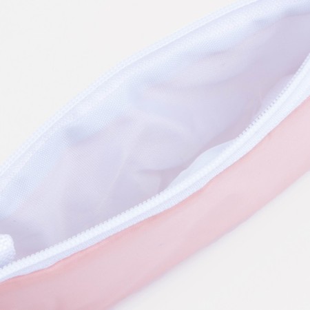 Cosmetic bag on a lace, with a wallet, pink color-5