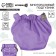 Panties-scammer, reusable, carbon-bamboo fabric, purple color, from 0-36 months.