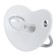 Nipple - Orthodontic dummy “I love mom”, with a cap, +12 months, silver, rhinestones