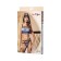 Candy Girl's police costume, 3 objects + 2 icons, OS size, blue-black