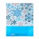 Package Gift New Year Laminated "Snowflakes", XL 40 x 49 x 19 cm, New Year