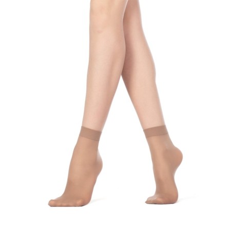 Synthetic socks GLD CIAO 40, single size, Melon color, 2 pairs-1