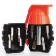 Gift set "Danger": bag, set of screwdrivers, socks 3 pairs pr 40-42, postcard, black color