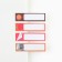 Stickers bookmarks with a sticky layer "Bell for a teacher", 4 pcs, 20 liters