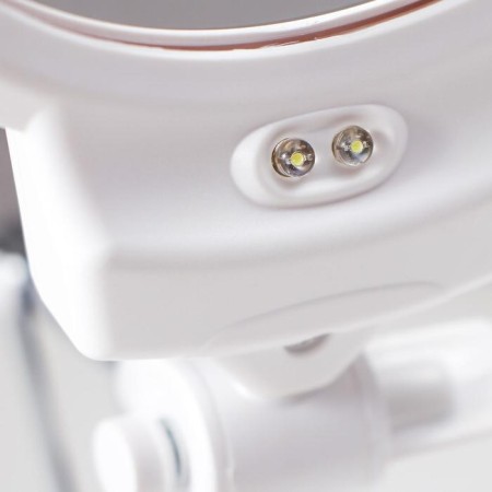 Lupa lamp for LEDX2 creativity from 3AAA white 24.5x22x15.5 cm-7