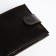 Men's purse on a button, for bills, for cards, for coins, brown color