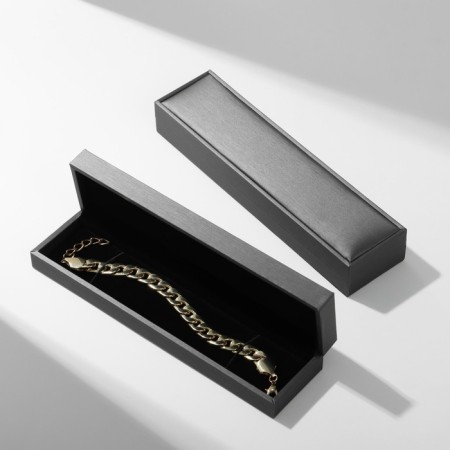 Case for a bracelet/chain/watch "Quadro" classic, 22 × 5.5, color gray color-1