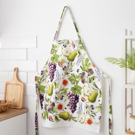 Apron "Ethel" Fruit Garden 60x65cm, 100% cotton, sarzha 190 g/m2-1