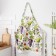 Apron "Ethel" Fruit Garden 60x65cm, 100% cotton, sarzha 190 g/m2