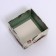 Box for confectionery products with PVC Lid "Flowers", 11.5 x 11.5 x 6 cm