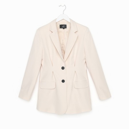Women's jacket with pinches MIST R.48, Milk-4