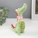 Souvenir Ceramics "Crocodile with a scarf" Green 14.2x9.5x24.5 cm