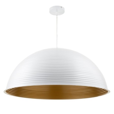 Lamp "Ametrin" 3HE27 40W white-gold 58x58x26-126 cm