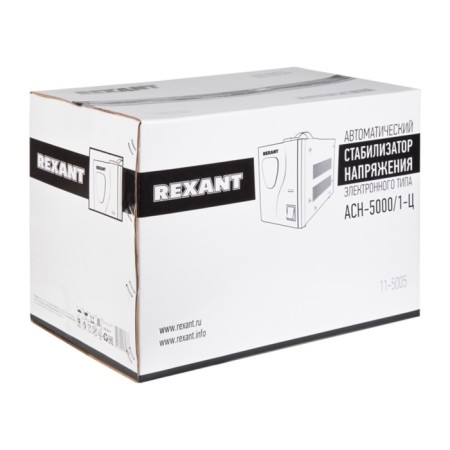 Voltage stabilizer ASN-5000/1-T REXANT-3