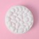 Form for mousse desserts and baking of the “pebbles”, silicone, 19.5 × 5.5 cm, white color