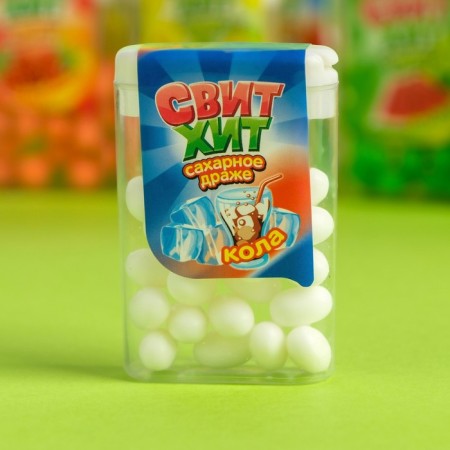 Drage Sugar "Sweet Hit" Assorted in the stand, 12 g-5