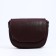 Richet bag on a magnet, outer pocket, long belt, burgundy color