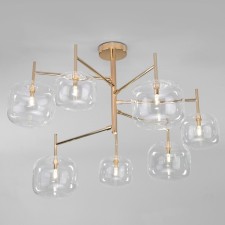Cell chandelier in the style of jar, 3W, G4, 76x76x50 cm