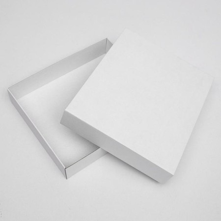 Box the team without printing lid is a white one without a window 37 x 32 x 7 cm-1