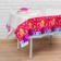 The single tablecloth "Happy Birthday", Princess, 180x137cm