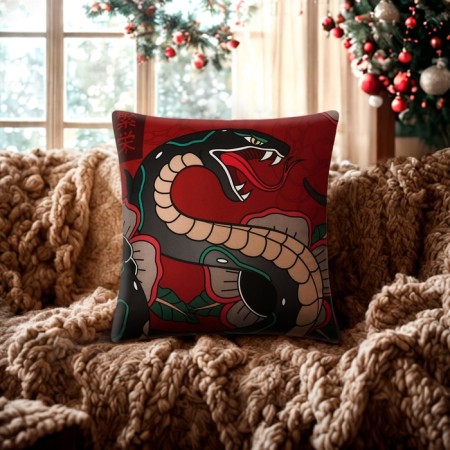 Pillow Ethel "Cool Snake" Ethel 40x40 cm, 100% p/e, velor-5
