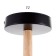 Chandelier 1047/6BK E27 60W Black 76x76x50 cm Bayerlux