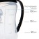 A bottle for feeding "Trend. Penguin ", classic throat, 150 ml., 0 months, fitted, with handles